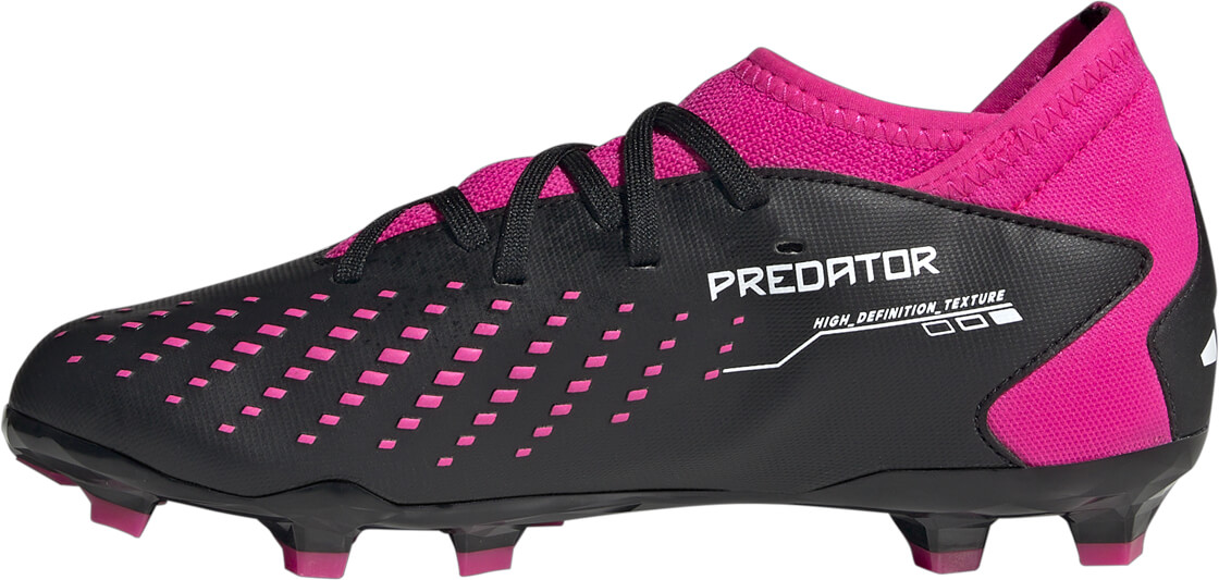 Adidas Kinder Predator Accuracy 3 FG Fußballschuh schwarz-lila 38 2/3