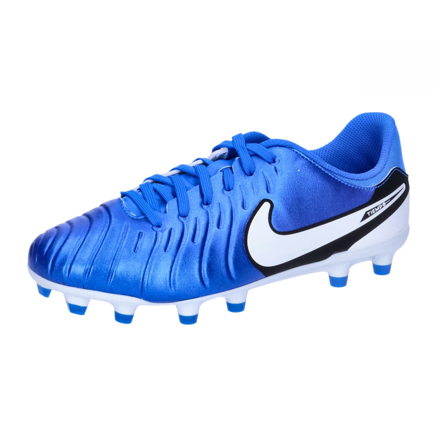 Nike Kinder Tiempo Legend 10 Academy Fußballschuh blau, weiß, schwarz