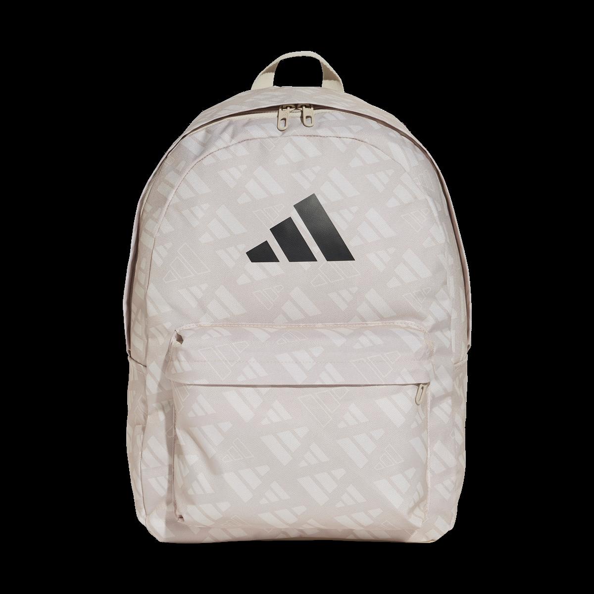 Adidas CL BPK MONO Rucksack beige schwarz