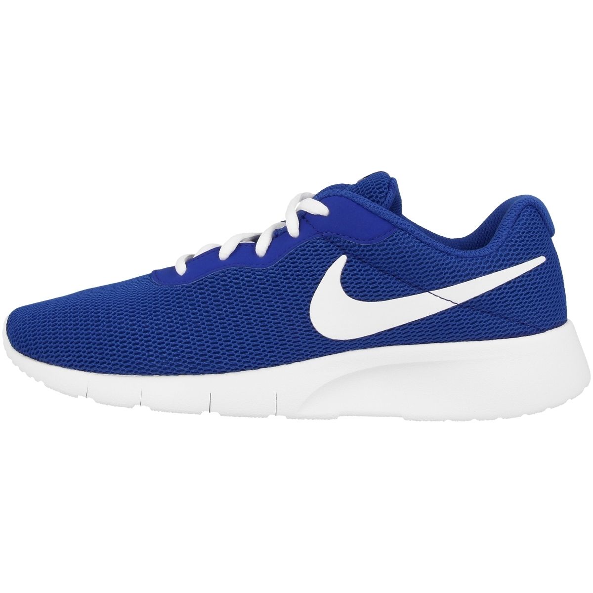 Nike Kinder Tanjun Sneaker Freizeitschuh Sportschuh royal-weiß