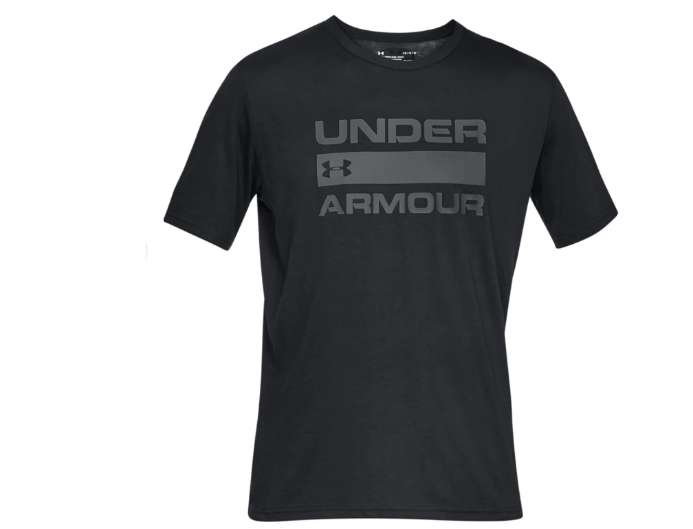 Under Armour Herren Team Issue Wordmark T- Shirt Freizeitshirt schwarz