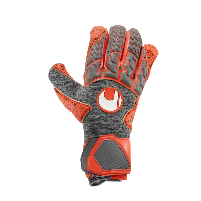 Uhlsport Torwarthandschuh Aerored Supergrip grau-rot Uhlsport Torwarthandschuh Aerored Supergrip grau-rot