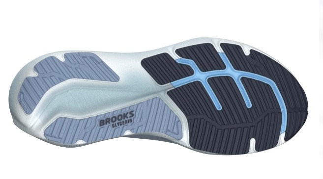 Brooks Herren Glycerin 23 Laufschuh neutral blau-weiß 45,5