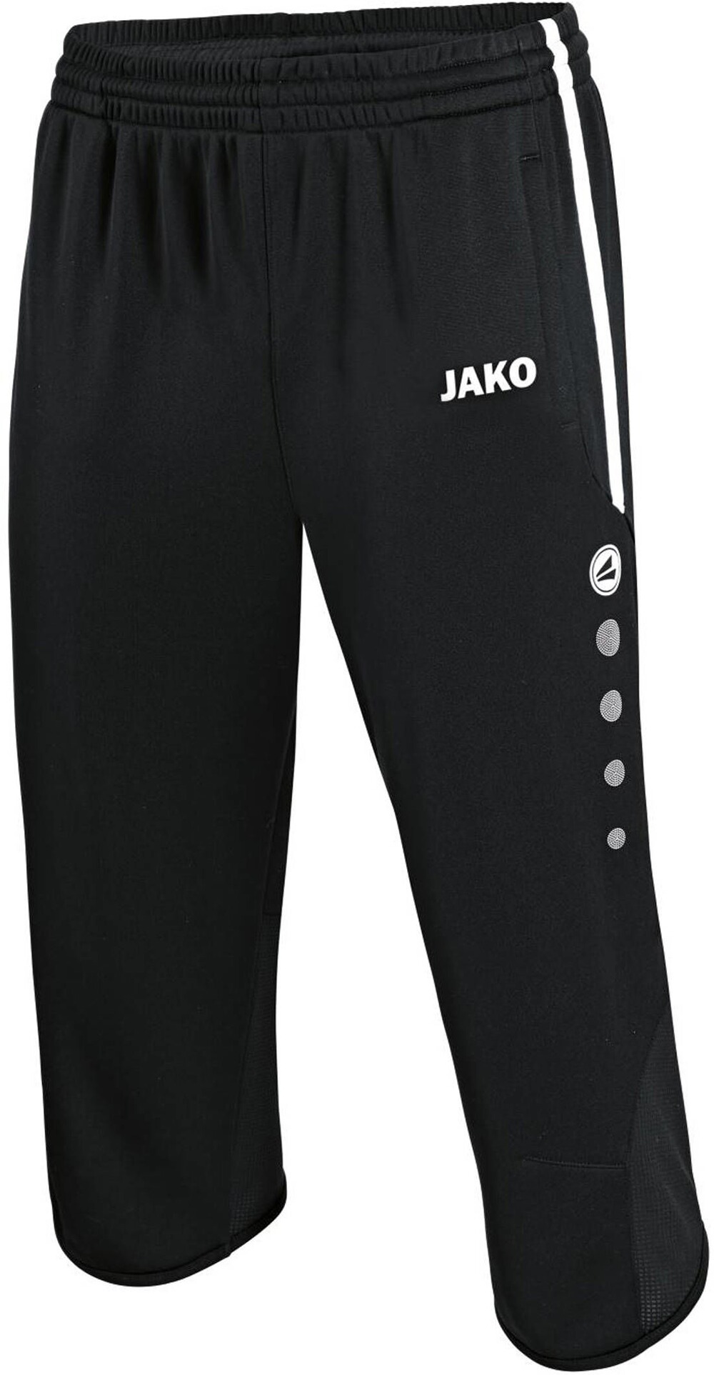 Jako Herren Active 3/4 Trainingsshort Trainingshose schwarz XXL