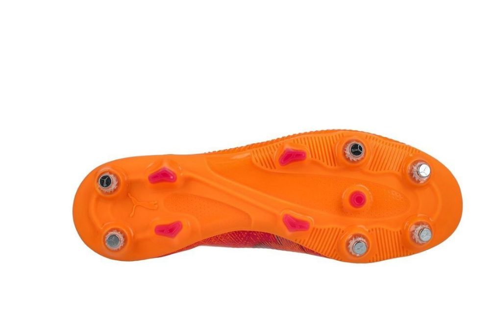 Puma Herren Future 8 Match MXSG Fußballschuh orange schwarz 46