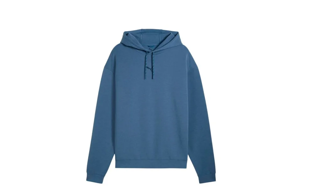 Puma Herren Cloudspun Hoodie Kapuzenpullover blau XL