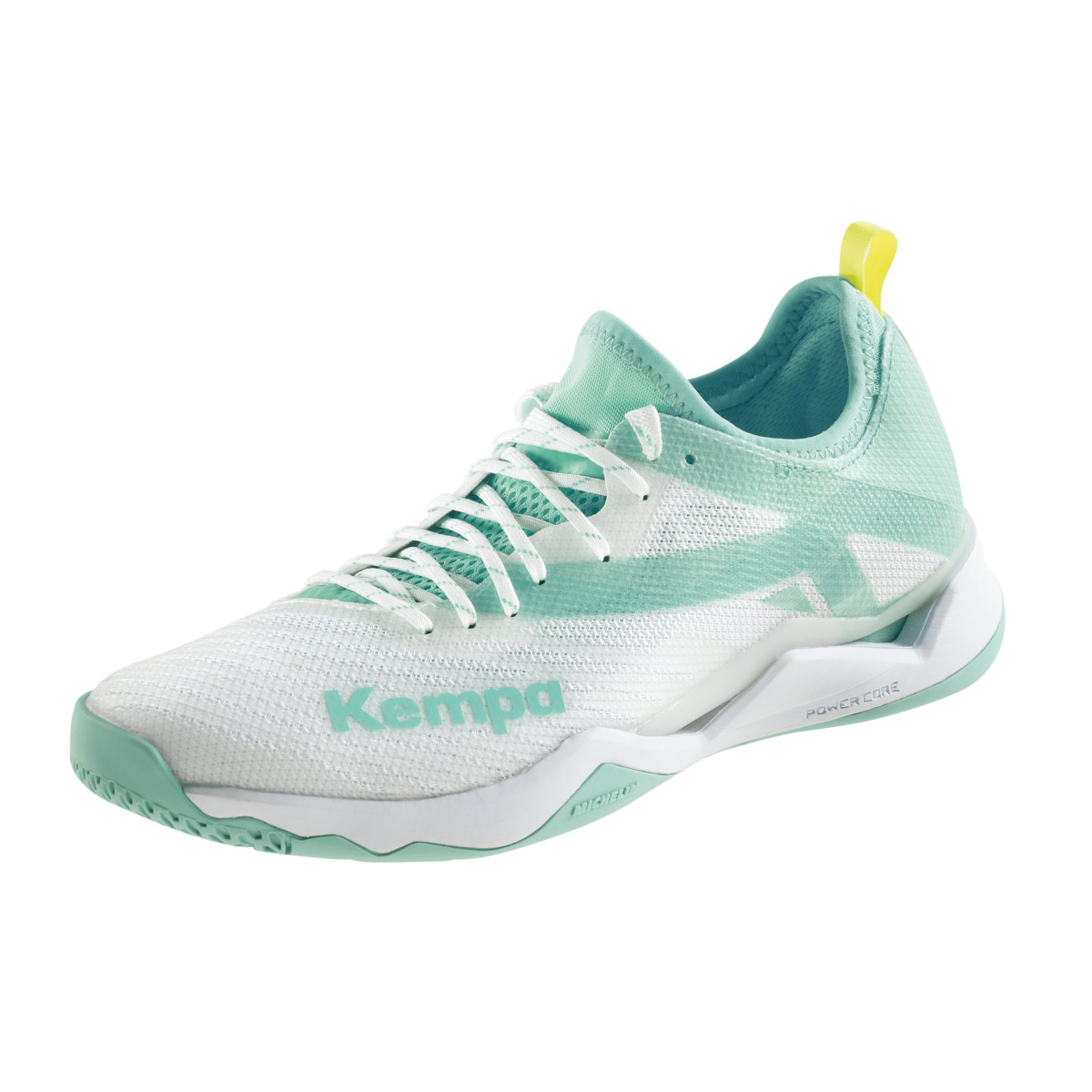 Kempa Damen Wing Lite 2.0 Handballschuh Indoorschuh weiß-türkis