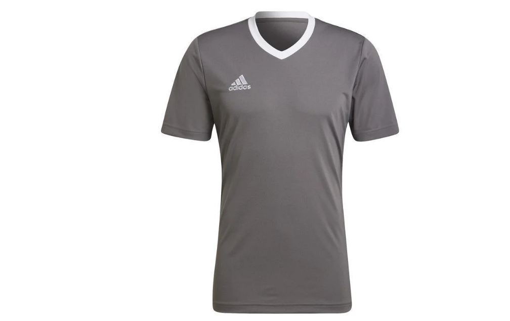 Adidas Herren Entrada 22 Jersey T- Shirt Fußballtrikot grau L
