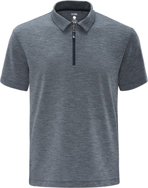 schneider sportswear Herren MELM Poloshirt grau 58