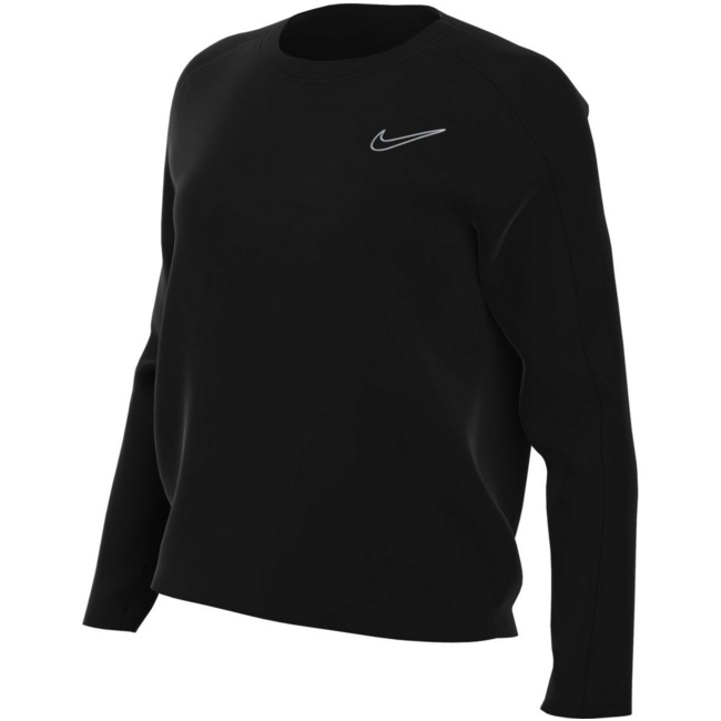 Nike Damen Dri-Fit Swoosh Run Laufshirt Laufoberteil schwarz L