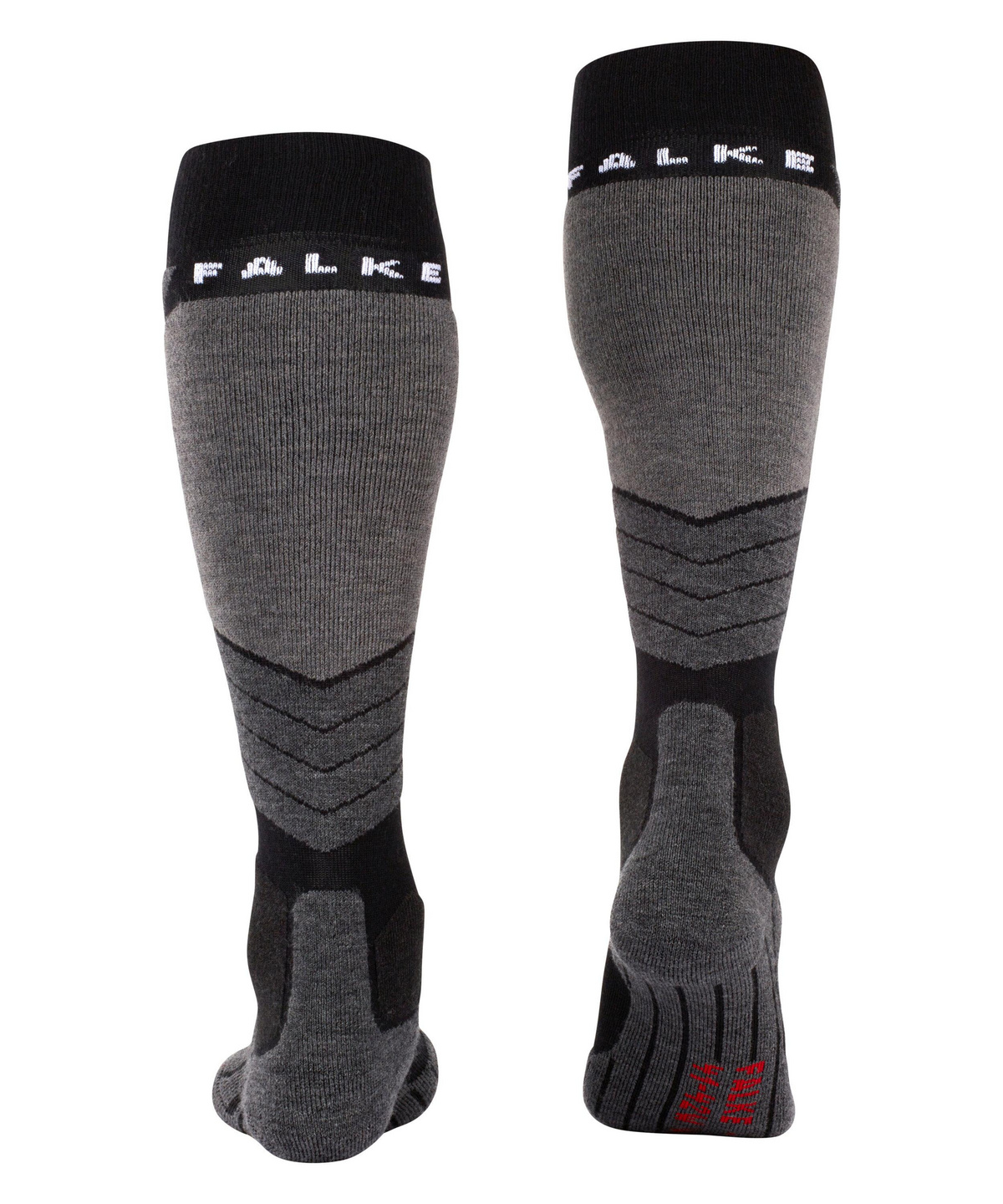 Falke Damen SK2 Intermediate Socken Skisocken schwarz grau weiß 41-42