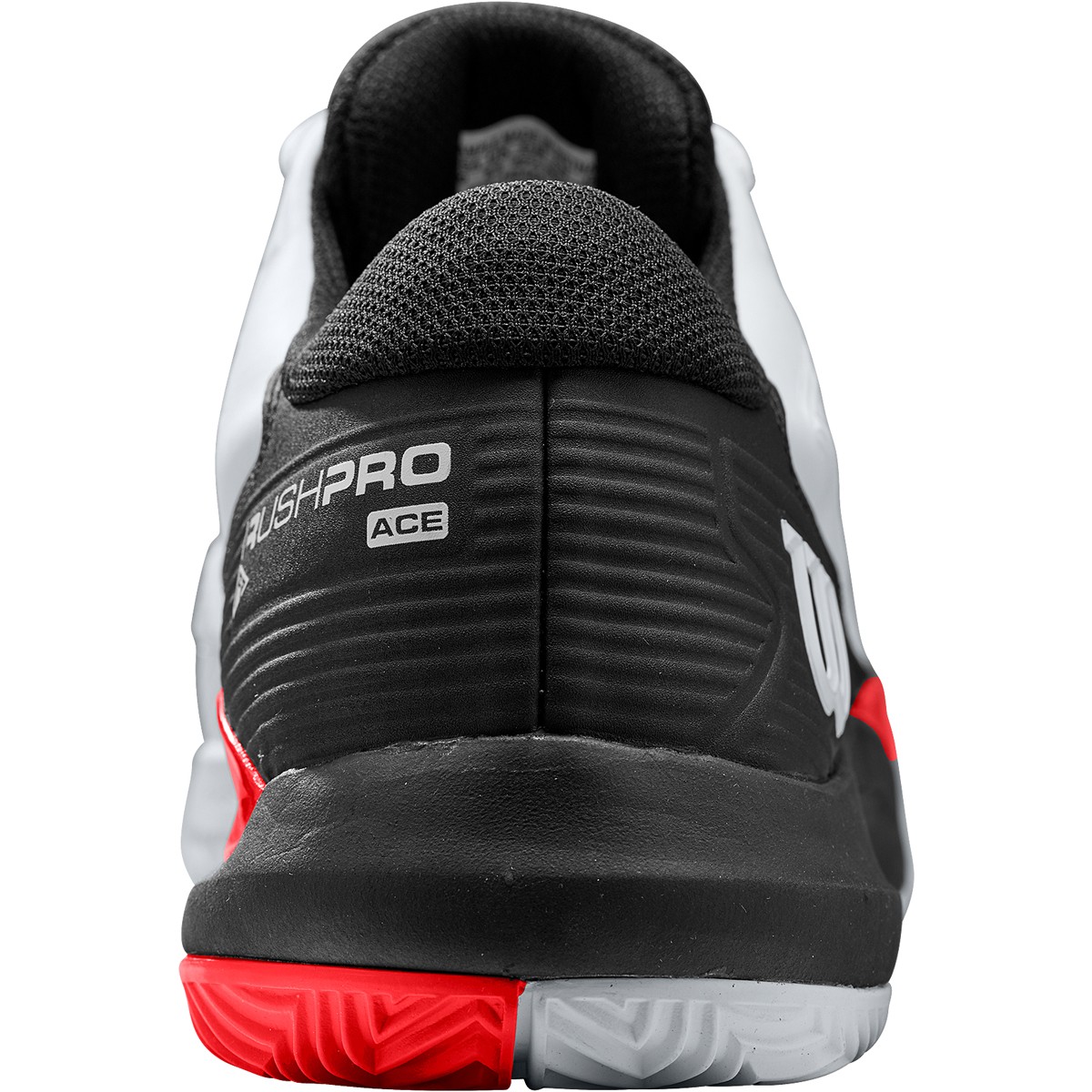 Wilson Herren Rush Pro Ace Clay Tennisschuh Sandplatzschuh weiß-schwarz-rot 48