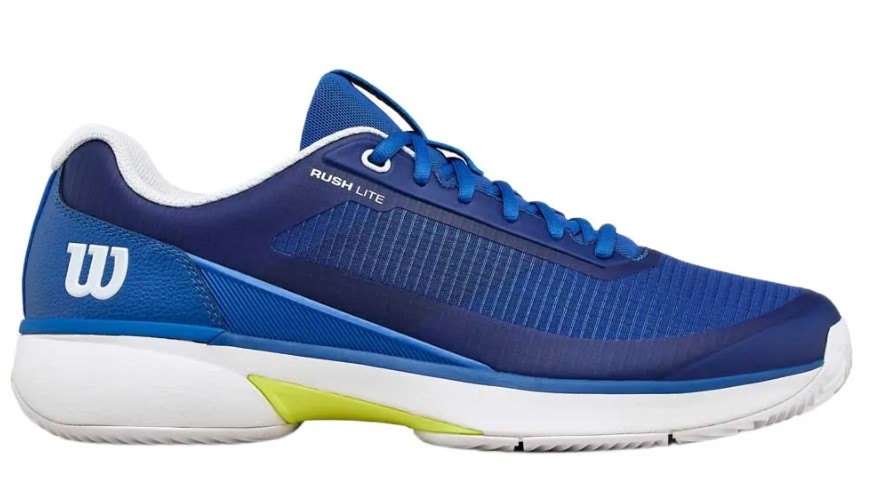 Wilson Herren Rush Lite 5 Clay Tennisschuh blau 47 1/3