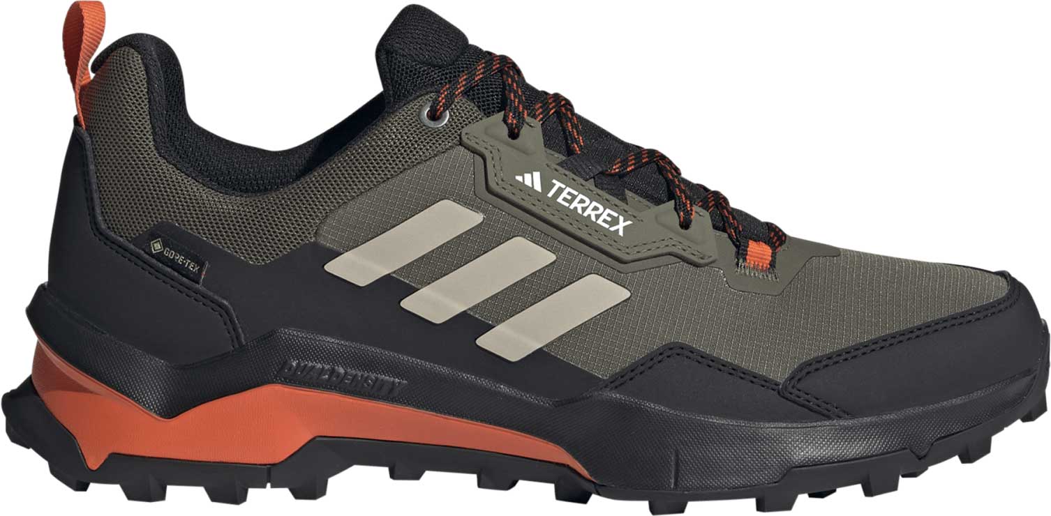 Adidas Herren Terrex AX4 Goretex Outdoorschuh Wanderschuh grün schwarz orange 46 2/3