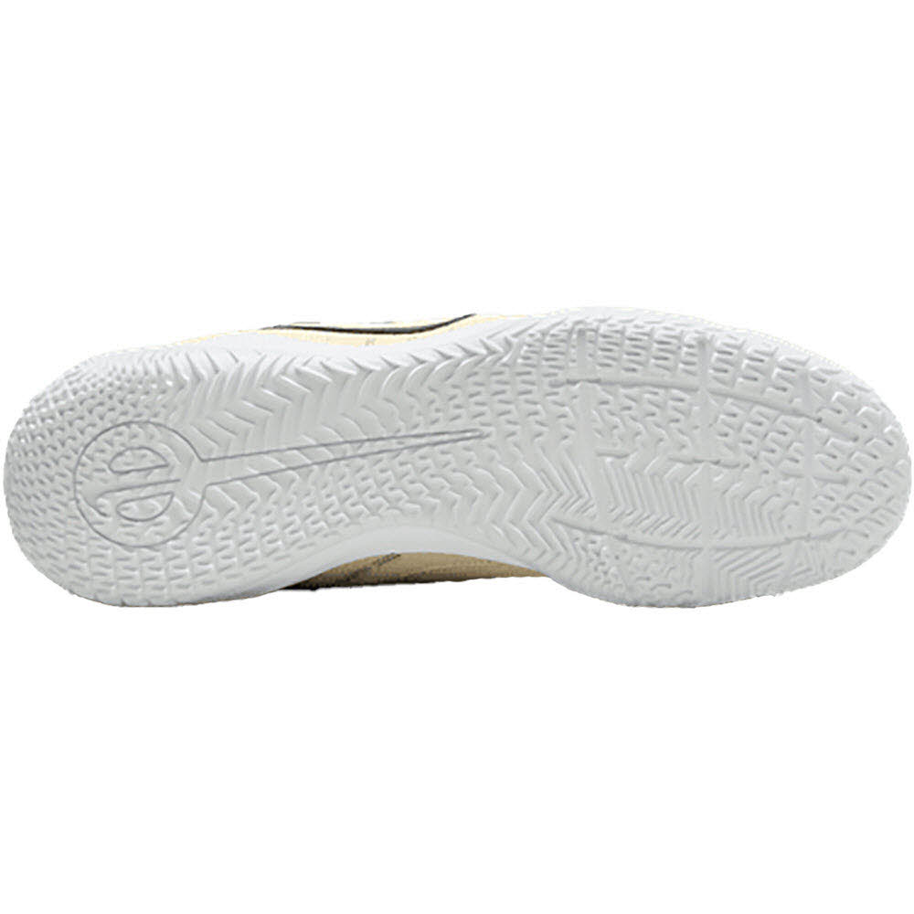 Nike Herren Tiempo Legend 10 Fußballschuh Hallenschuh beige-schwarz