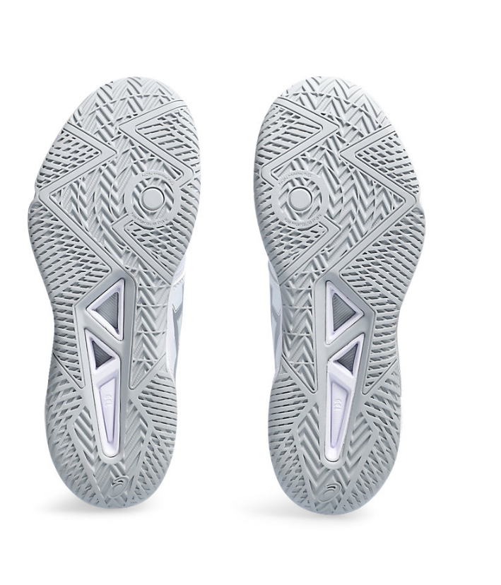 Asics Damen Gel-Tactic 12 Hallenschuh Indoorschuh weiß-silber