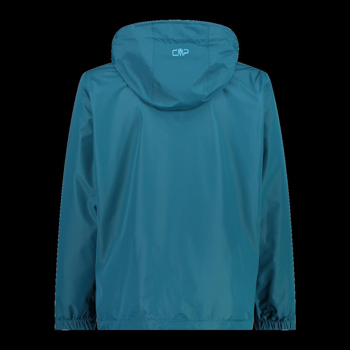 CMP Herren Fix Hood Jacket Regenjacke türkis 48