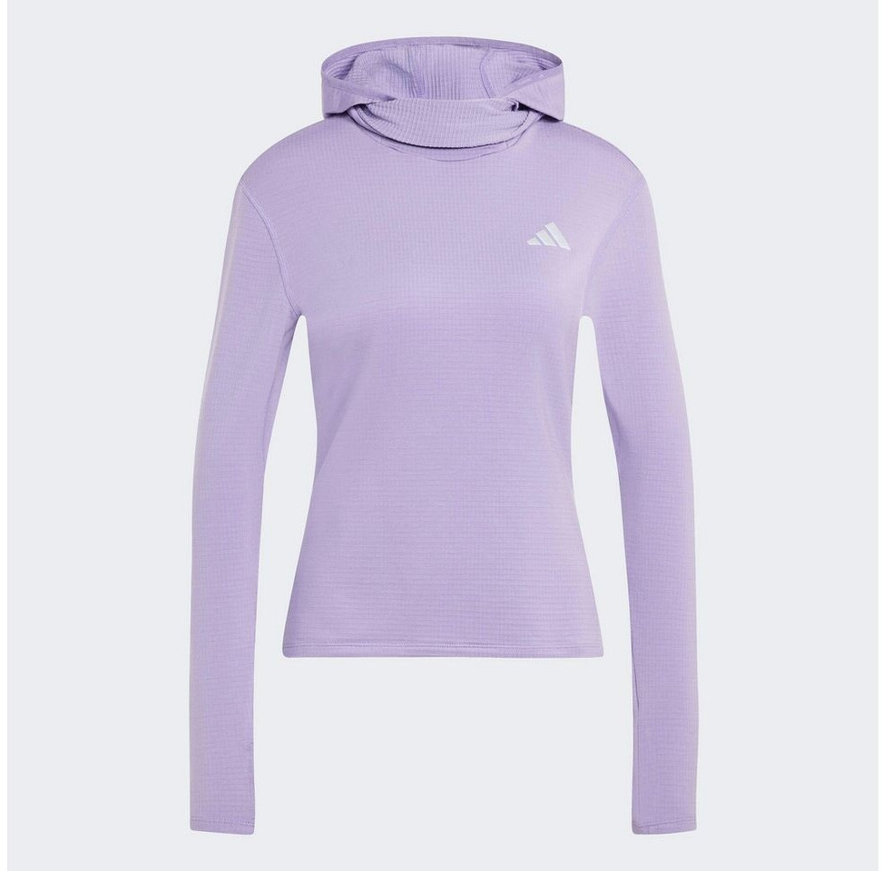 Adidas Damen adi365 winter longsleeve Kapuzenpullover lila M