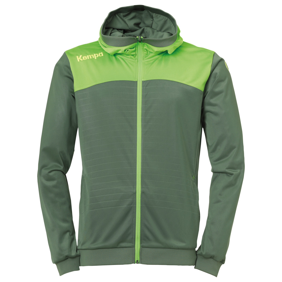 Kempa Herren Emotion 2.0 Kapuzenjacke dragongrün-hopegrün 4XL