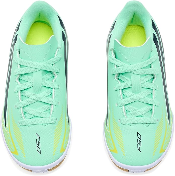 Adidas Kinder F50 Hyperfast Club IN J Hallenfußballschuh grün 33