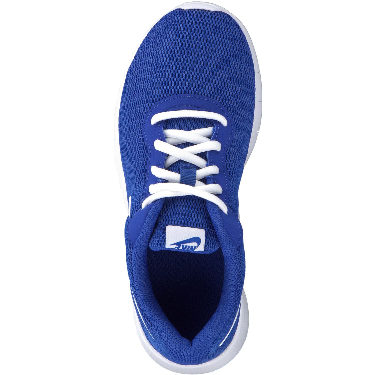 Nike Kinder Tanjun Sneaker Freizeitschuh Sportschuh royal-weiß