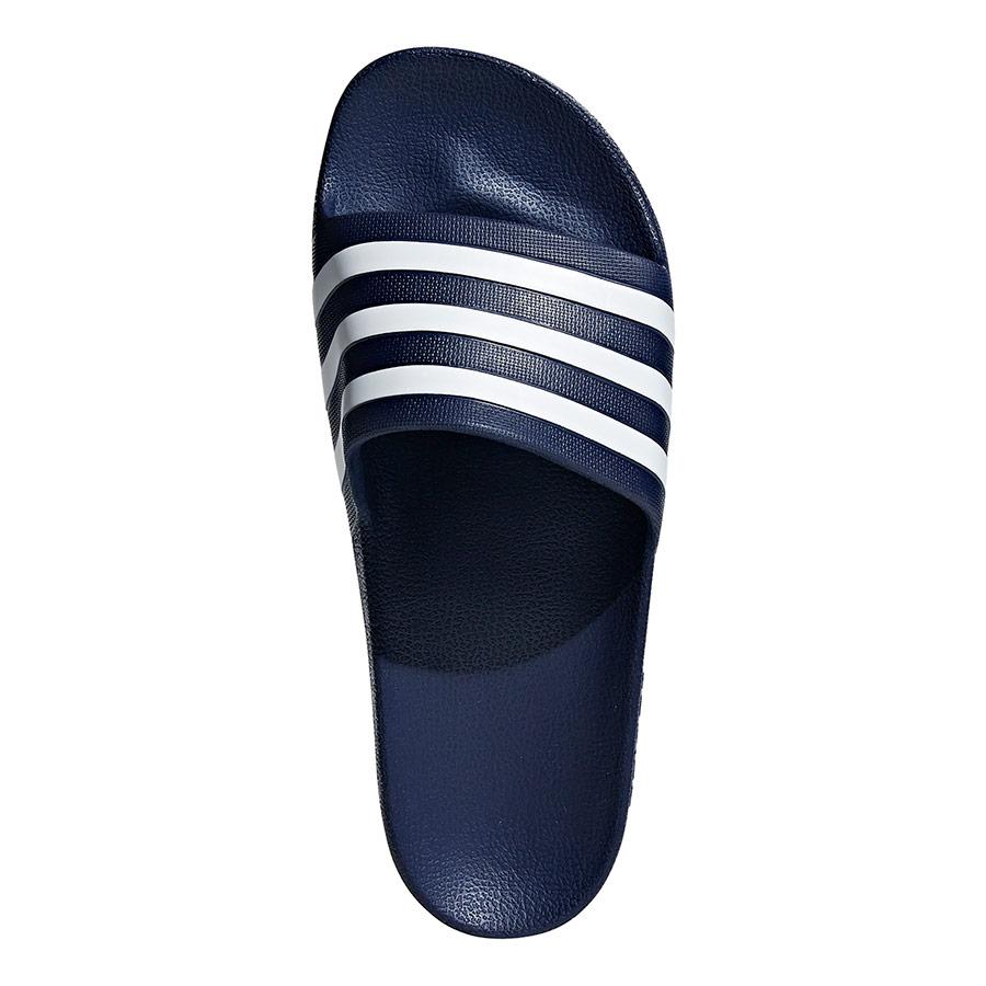 Adidas Herren Aqua Adilette Badelatschen blau-weiß 48 1/2