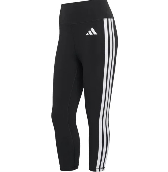 Adidas Damen 3SS Leggins 3/4 schwarz L