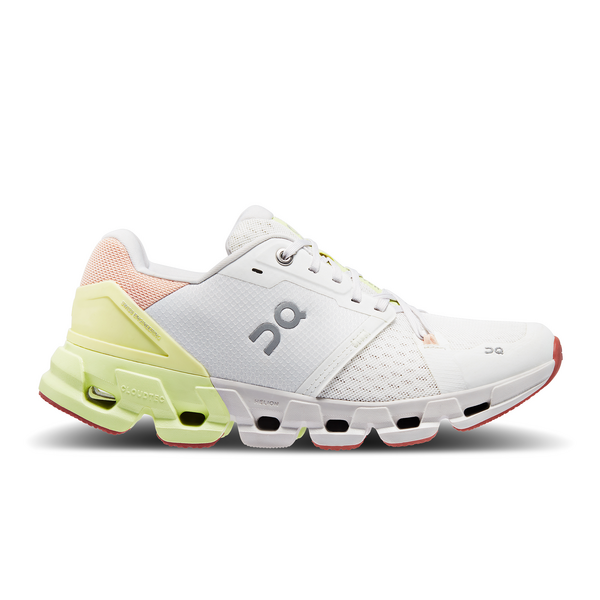 ON Damen Cloudflyer 4 Laufschuh weiß-grün-rosa 42