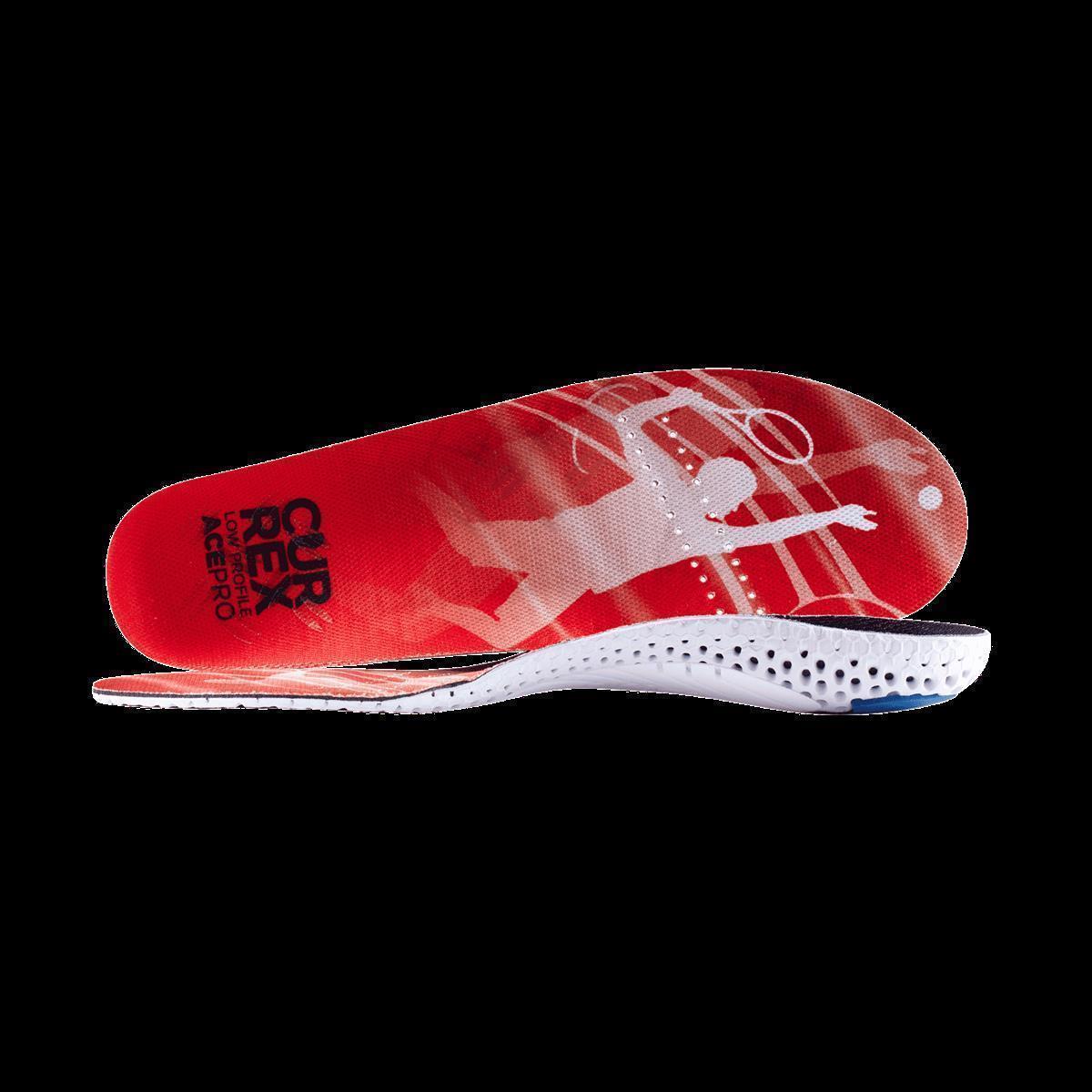 Currex Ace Pro Tennis Einlegesohle low rot XXL 47-49