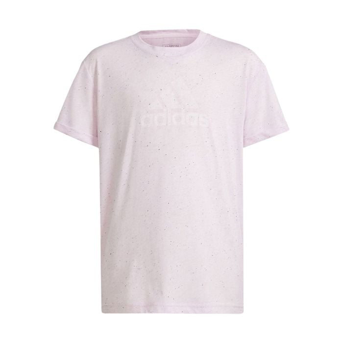 Adidas Mädchen Future Icons Big Logo T-Shirt Freizeitshirt pink-weiß
