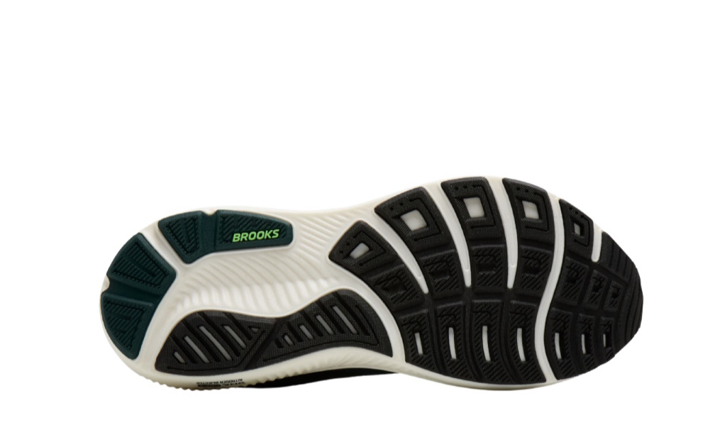 Brooks Herren Ghost 17 Laufschuh neutraler Laufschuh petrol weiß 43