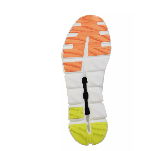 ON Herren Cloud 6 Coast Laufschuh lime grün orange 43