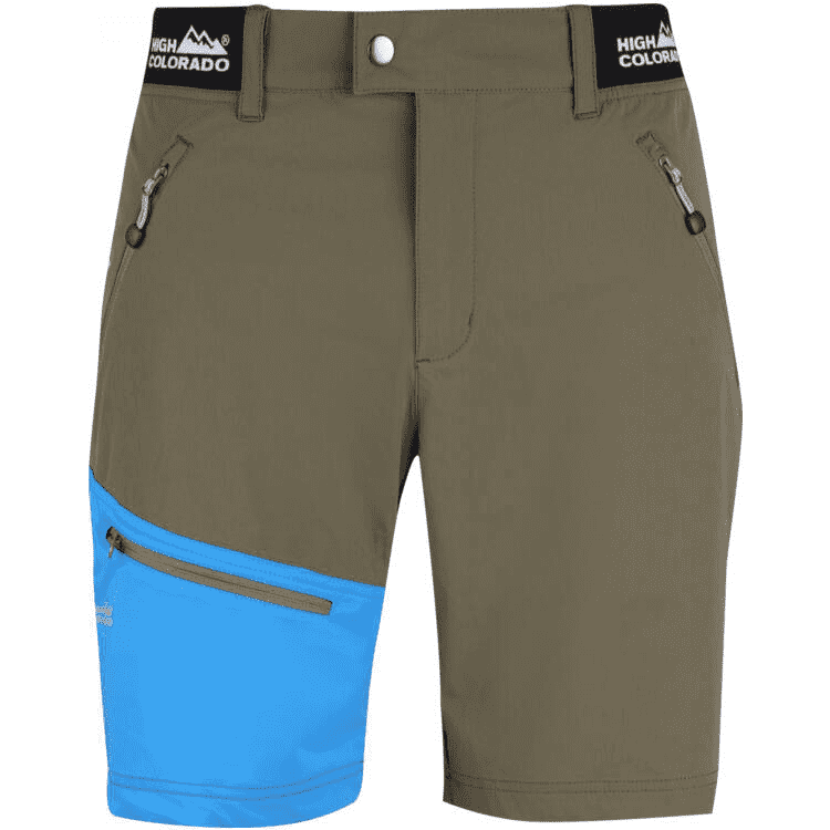 High Colorado Herren Maipo 2-M Trekkingshort Wandershort khaki-blau XXL