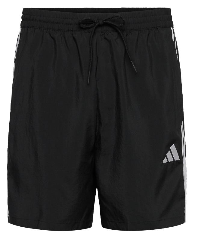 Adidas Herren 3 Streifen Chelsea Shorts Trainingsshorts schwarz weiß