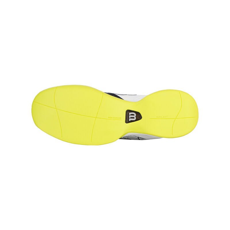 Wilson Herren Kaos Devo Carpet Tennisschuh Hallentennisschuh blau,weiß, gelb