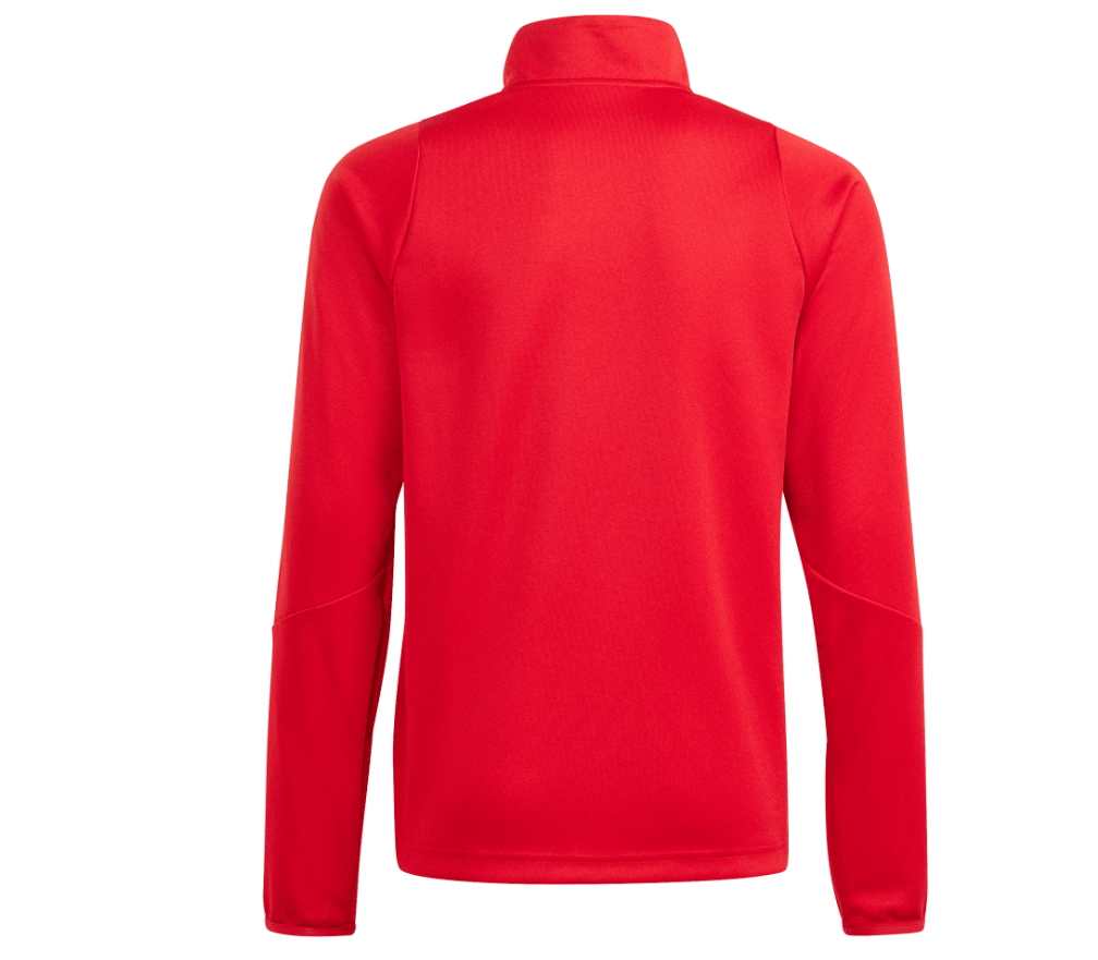 Adidas Kinder Tiro24 Ziptop Trainigsshirt rot weiß 164