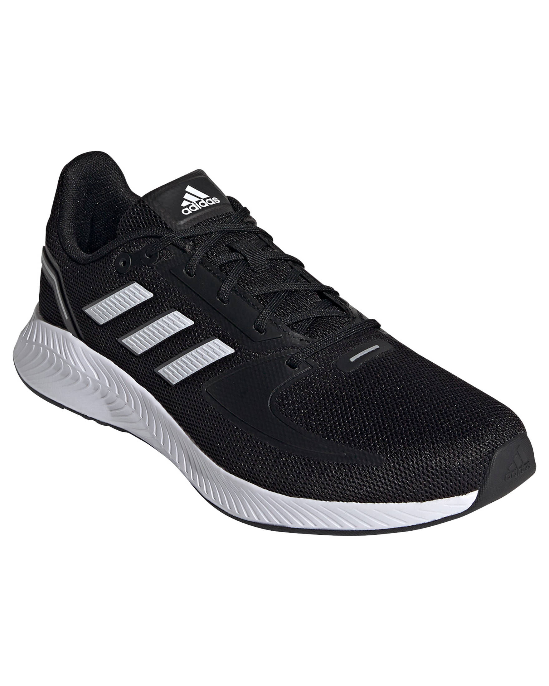 Adidas Herren Runfalcon 2.0 Sneaker Laufschuh Freizeitschuh schwarz-weiß 46 2/3