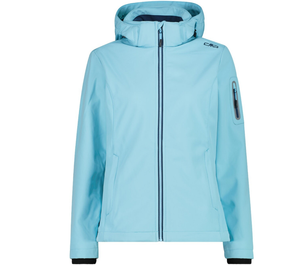 Campangnolo Damen Jacket Zip Hood Jacke türkis 38