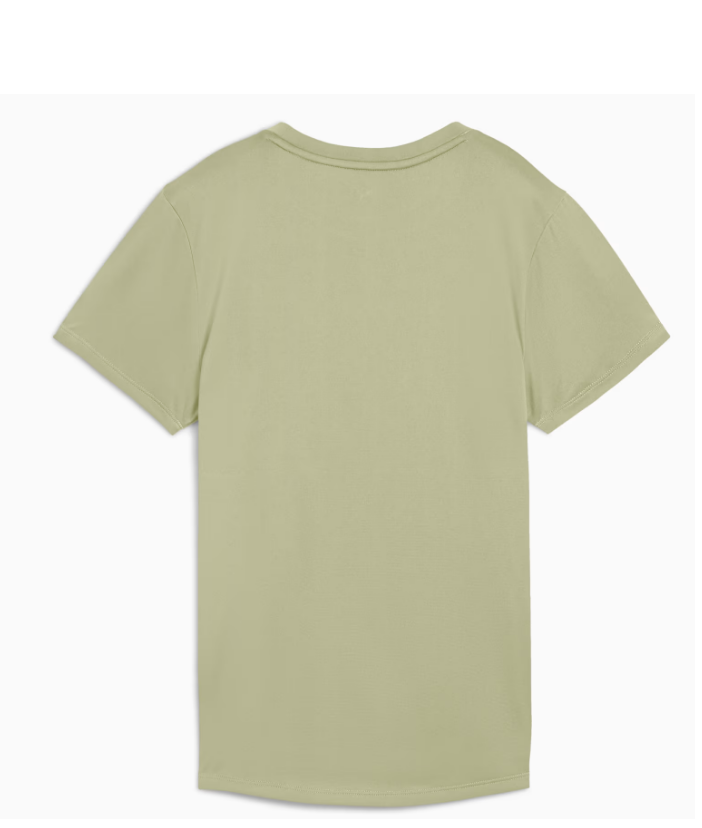 Puma Damen TAD Essential Crew T- Shirt Trainingsshirt grün L