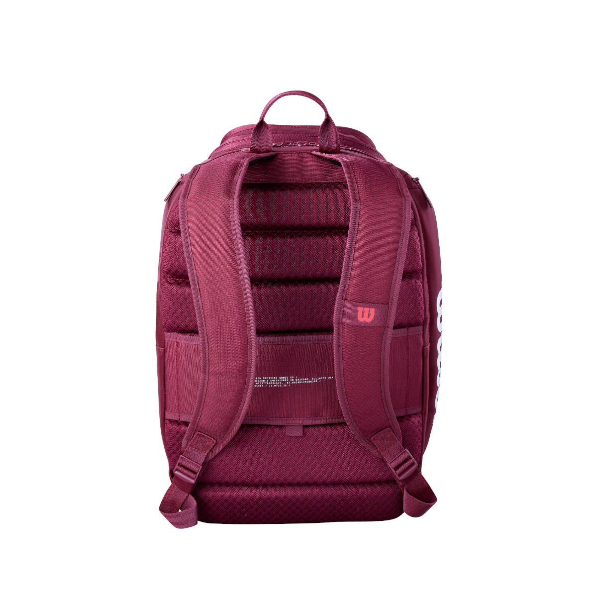 Wilson Defyer Tennis Backpack V1 bordeauxrot