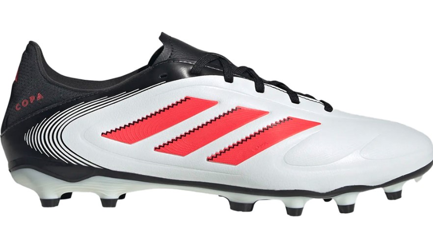 Adidas Herren Copa Pure III League FG MG Fußballschuh schwarz weiß rot 46