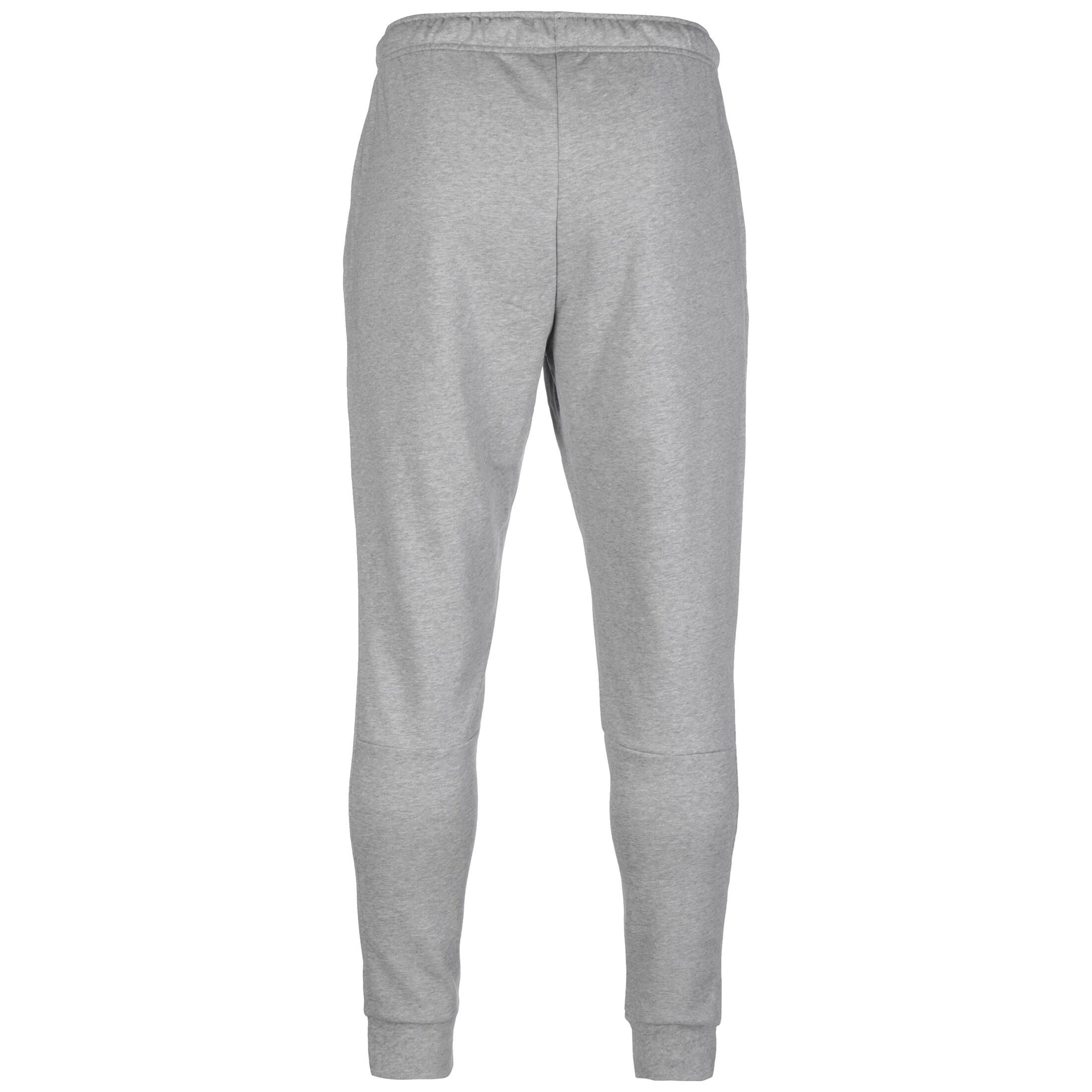 Nike Herren Dri-Fit Tapered Fleece Trainingshose Sporthose grau