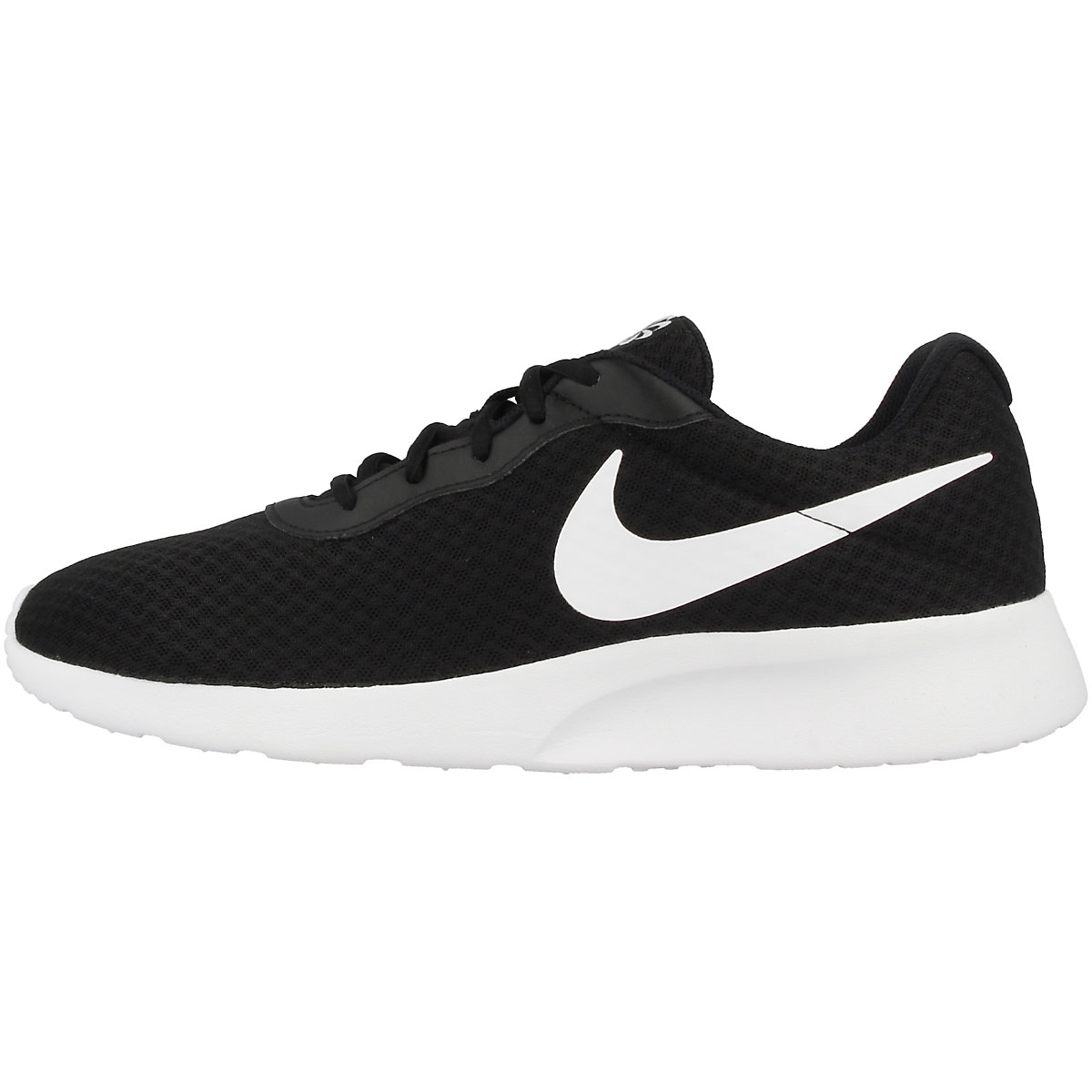 Nike Herren Tanjun Sneaker Freizeit-Fitness Schuh schwarz-weiß 40,5