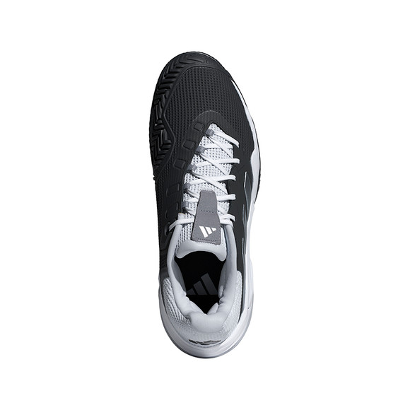 Adidas Herren Barricade 13 Clay Tennisschuh schwarz-weiß-grau