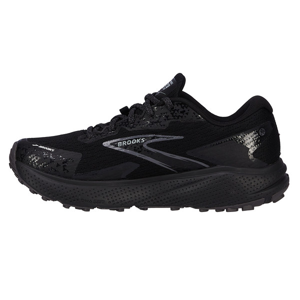 Brooks Damen Divide 5 GTX Wasserdichter Laufschuh/ Trailrunningsschuh schwarz 42,5