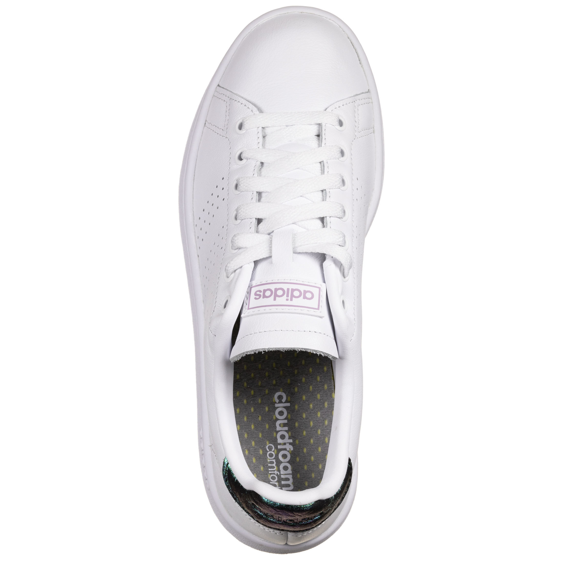 Adidas Damen Advantage Sneaker Freizeitschuh weiß 42