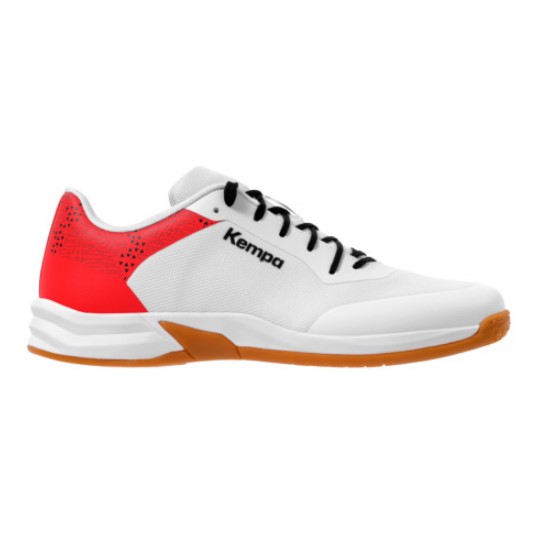 Kempa Herren Kourtfly Three Handballschuh weiß-rot 42,5