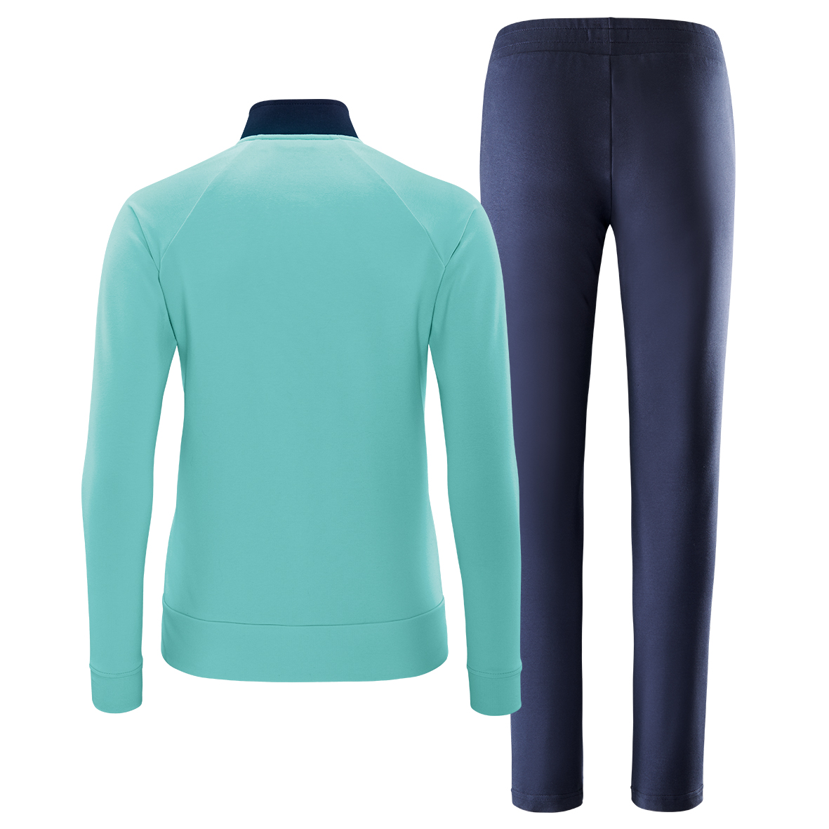 schneider sportswear Damen DEENAW Wellness-Anzug Sportanzug brightmint-dunkelblau 44