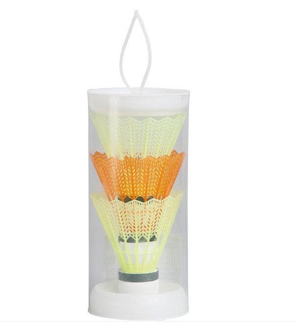 Witeblaze Play Fun Badmintonball 3er gelb-orange