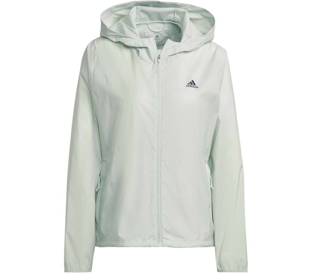 Adidas Damen Run Fast Funktionsjacke Laufjacke mint L